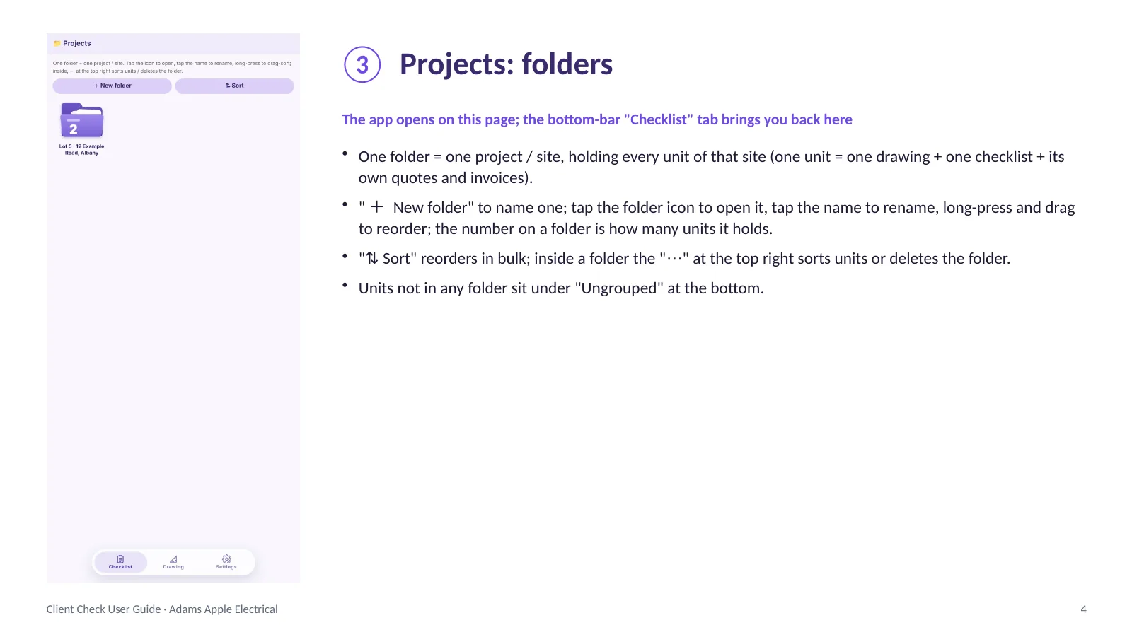 Client Check user guide, English, page 4
